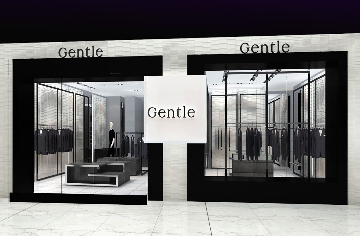 Gentle品牌店铺设计设计(图2)